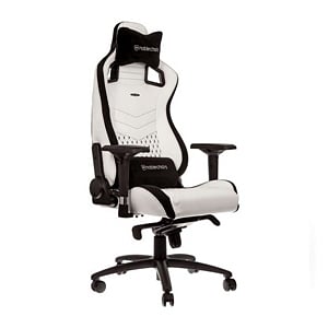 Noblechairs Epic cuero PU blanco  Silla