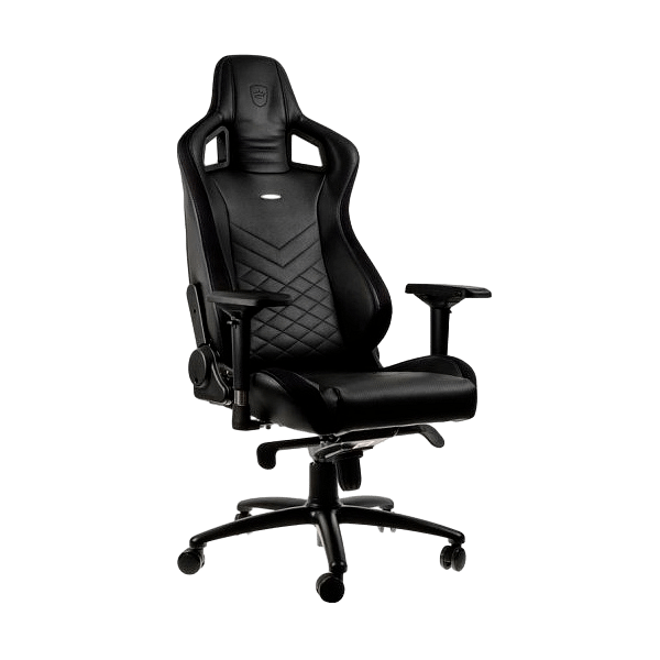 Noblechairs Epic cuero PU negro  azul  Silla