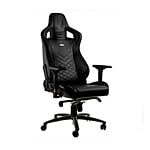 Noblechairs Epic cuero PU negro  azul  Silla