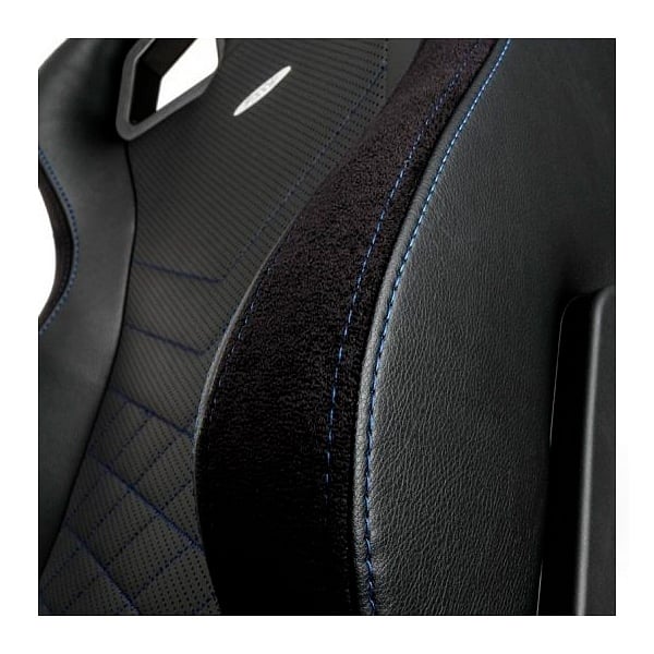 Noblechairs Epic cuero PU negro  azul  Silla