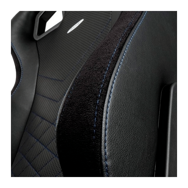 Noblechairs Epic cuero PU negro  azul  Silla