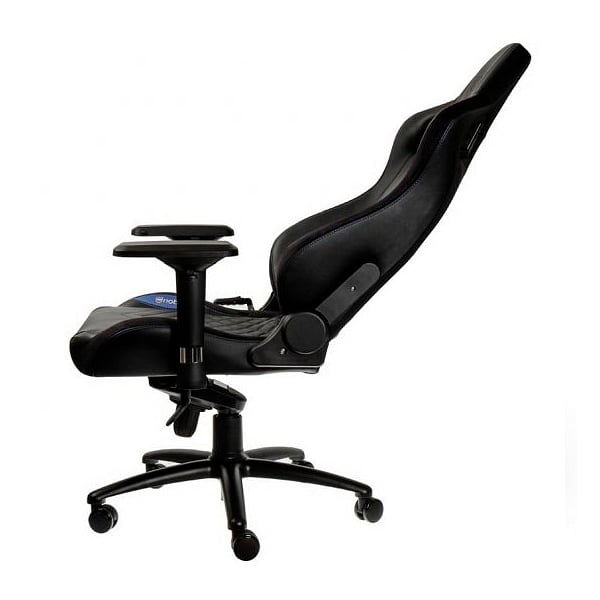 Noblechairs Epic cuero PU negro  azul  Silla