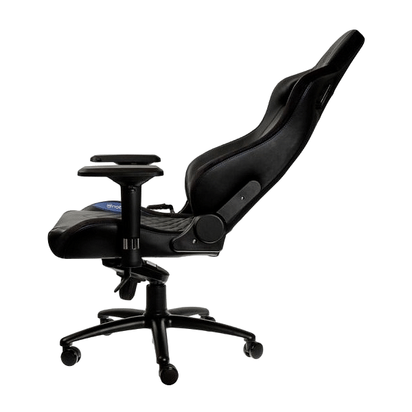 Noblechairs Epic cuero PU negro  azul  Silla
