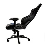 Noblechairs Epic cuero PU negro  azul  Silla