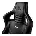 Noblechairs Epic cuero PU negro  dorado  Silla