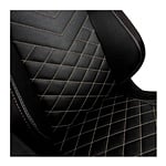 Noblechairs Epic cuero PU negro  dorado  Silla