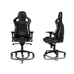 Noblechairs Epic cuero de nappa negro  Silla Noblechairs Epic cuero de nappa negro  Silla