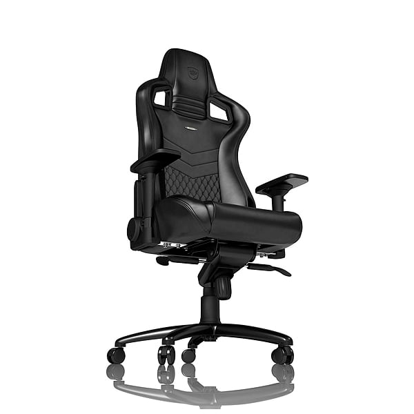 Noblechairs Epic cuero de nappa negro  Silla