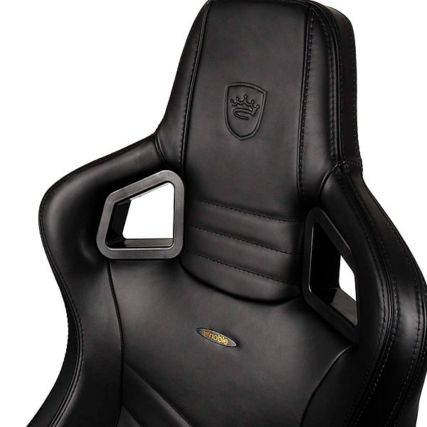 Noblechairs Epic cuero de nappa negro  Silla