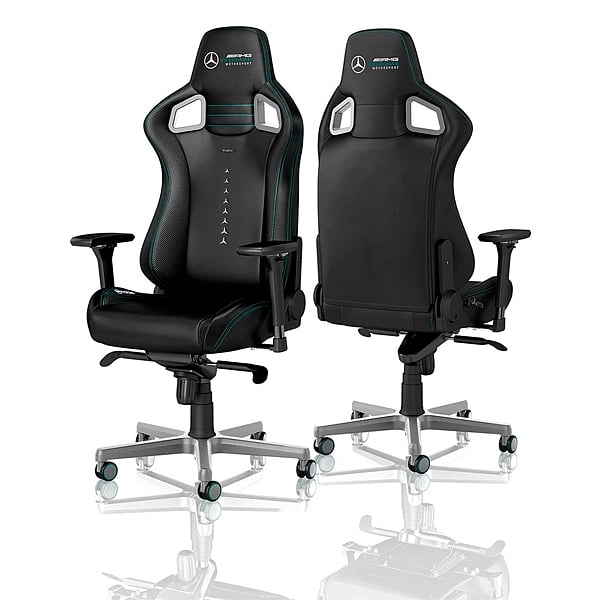 Noblechairs Epic cuero PU Mercedes AMG edition  Silla