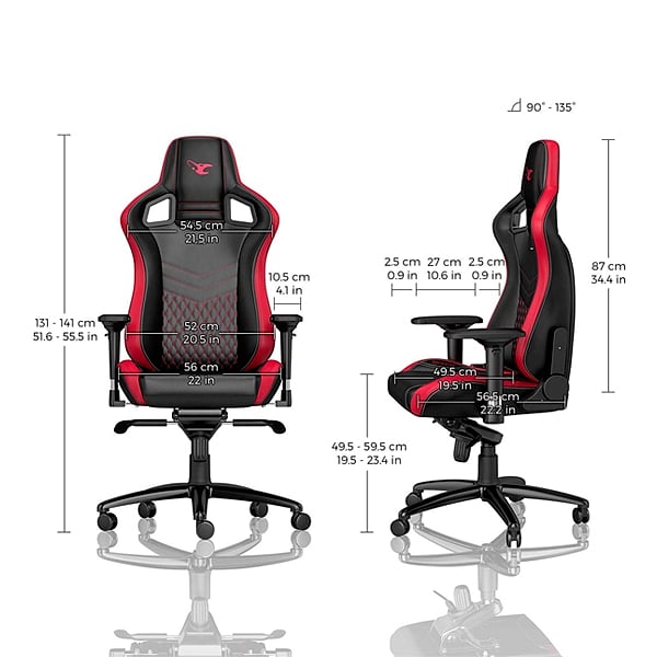 Noblechairs Epic cuero PU Mousesports edition  Silla