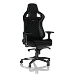 Noblechairs Epic cuero PU negro  verde  Silla