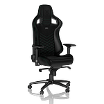 Noblechairs Epic cuero PU negro  verde  Silla