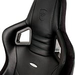 Noblechairs Epic cuero PU negro  verde  Silla