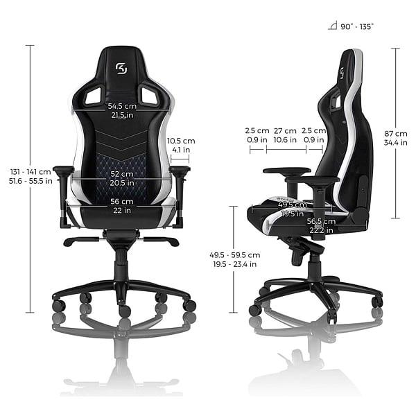 Noblechairs Epic cuero PU SK Gaming edition  Silla