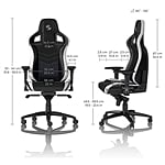 Noblechairs Epic cuero PU SK Gaming edition  Silla