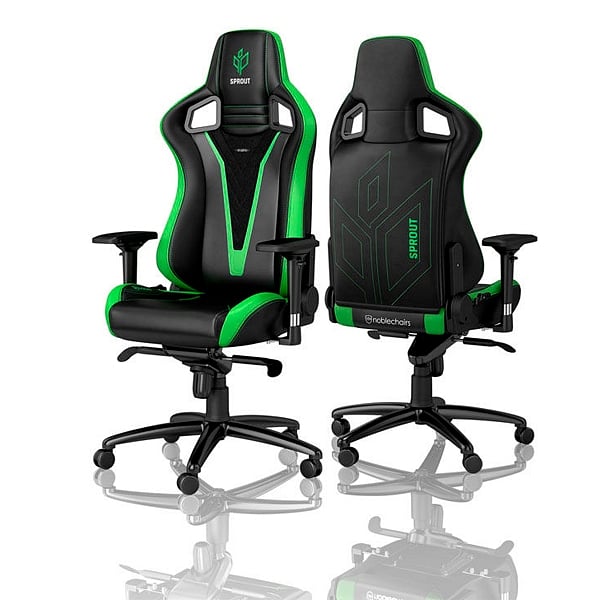 Noblechairs Epic cuero PU Sprout edition  Silla