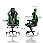 Noblechairs Epic cuero PU Sprout edition  Silla