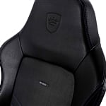 Noblechairs Hero cuero PU negro  azul  Silla