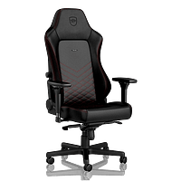 Noblechairs Hero cuero PU negro / rojo - Silla