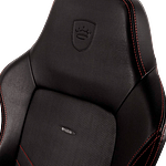 Noblechairs Hero cuero PU negro  rojo  Silla