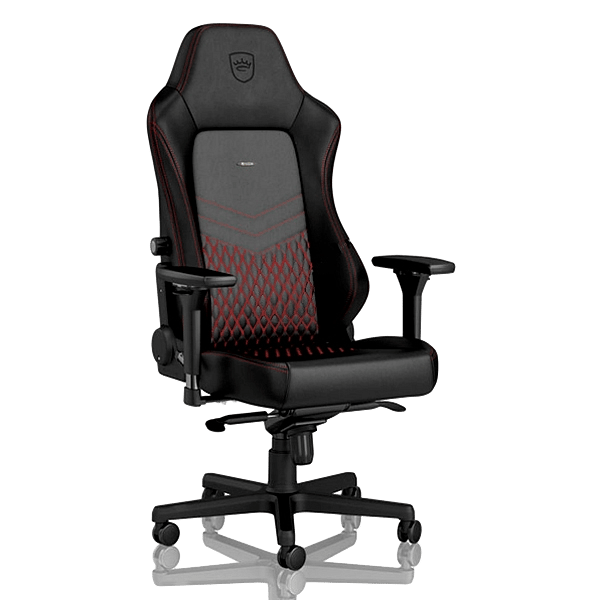 Noblechairs Hero cuero negro  rojo  Silla