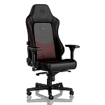 Noblechairs Hero cuero negro  rojo  Silla