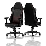 Noblechairs Hero cuero negro  rojo  Silla