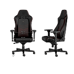 Noblechairs Hero cuero negro  rojo  Silla