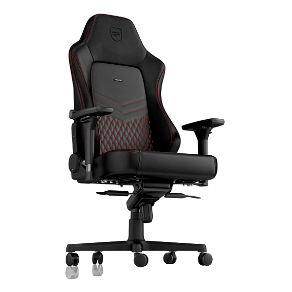 Noblechairs Hero cuero negro  rojo  Silla