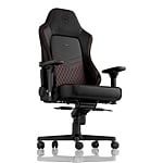 Noblechairs Hero cuero negro  rojo  Silla