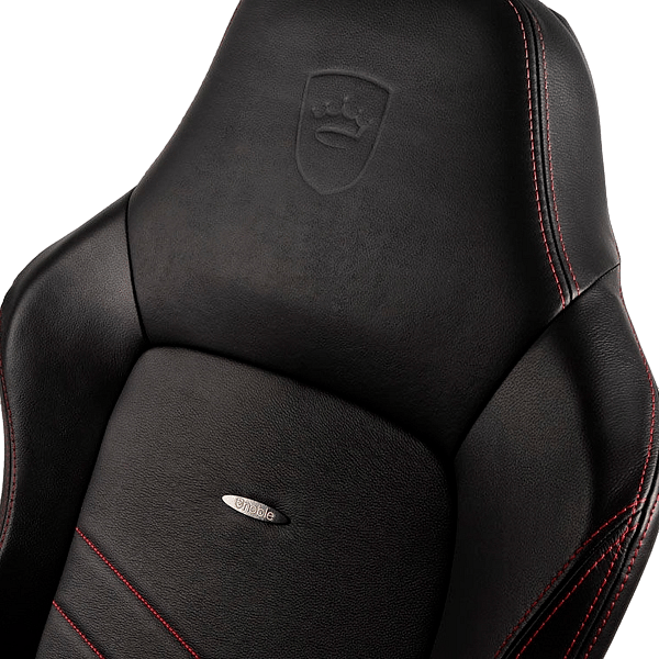 Noblechairs Hero cuero negro  rojo  Silla