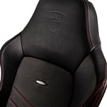 Noblechairs Hero cuero negro  rojo  Silla