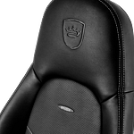 Noblechairs Icon cuero PU negro  blanco  Silla Noblechairs Icon cuero PU negro  blanco  Silla