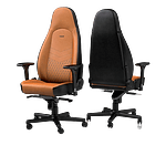 Noblechairs Icon cuero cognac  Silla Noblechairs Icon cuero cognac  Silla