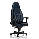 Noblechairs Icon cuero azul midnight  Silla