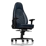 Noblechairs Icon cuero azul midnight  Silla