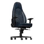 Noblechairs Icon cuero azul midnight  Silla
