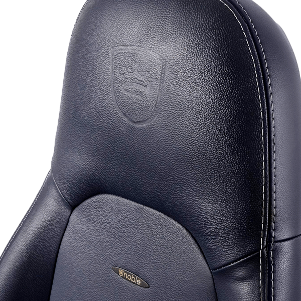 Noblechairs Icon cuero azul midnight  Silla