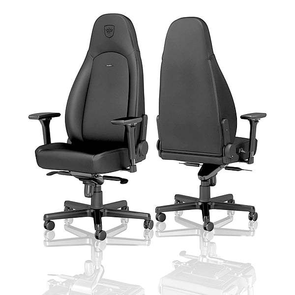 Noblechairs Icon cuero PU Black edition  Silla