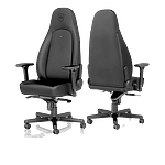 Noblechairs Icon cuero PU Black edition  Silla