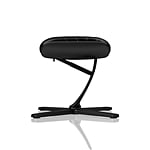 Noblechairs cuero PU negro  dorado  Reposapiés