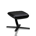 Noblechairs cuero PU negro  Reposapiés