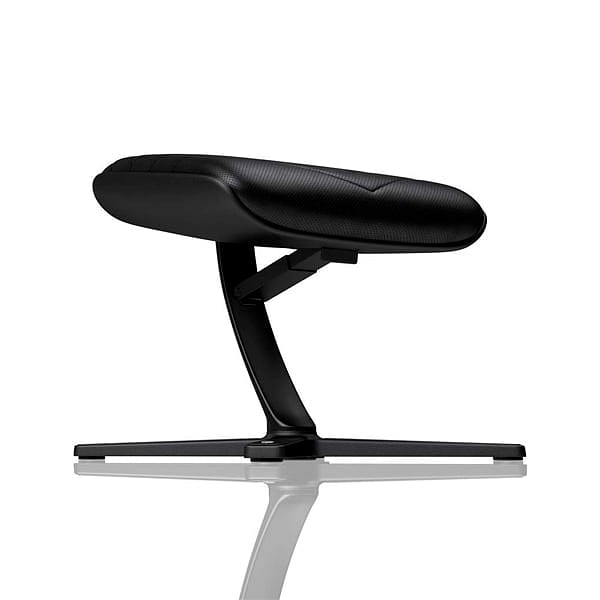 Noblechairs cuero PU negro  Reposapiés