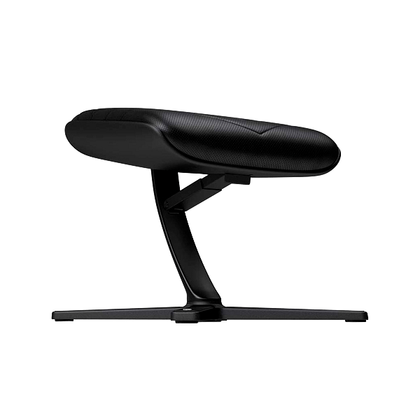 Noblechairs cuero PU negro  Reposapiés