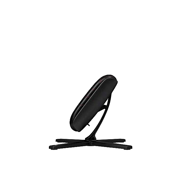 Noblechairs cuero PU negro  rojo Reposapiés