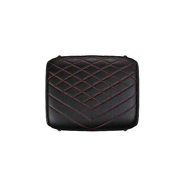Noblechairs cuero PU negro  rojo Reposapiés