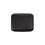 Noblechairs cuero PU negro  rojo Reposapiés
