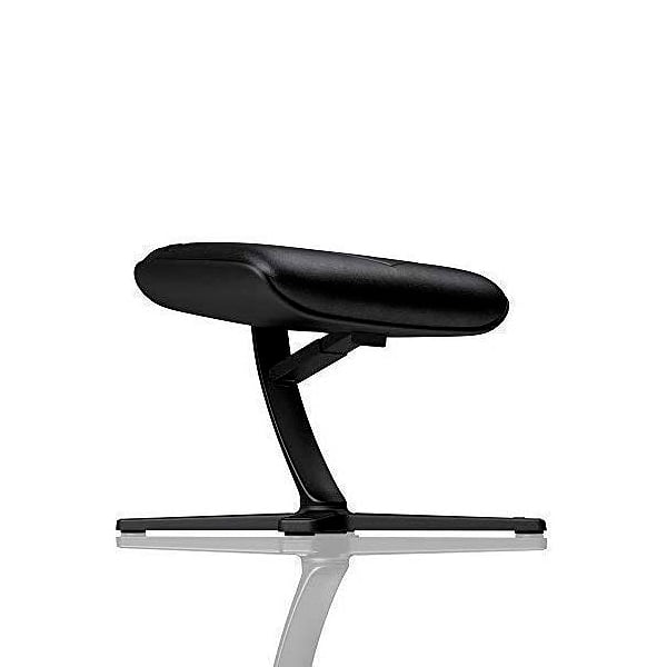 Noblechairs cuero negro  Reposapiés