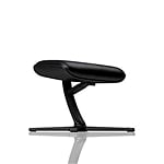 Noblechairs cuero negro  Reposapiés
